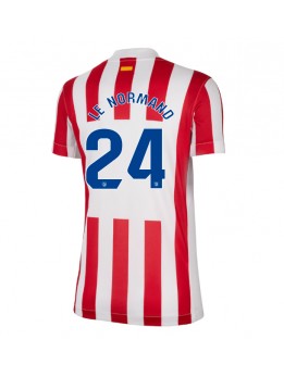 Atletico Madrid Robin Le Normand #24 Replika Hemmakläder Dam 2025-26 Kortärmad